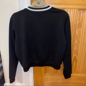 A’Gaci Black Crop Longsleeve